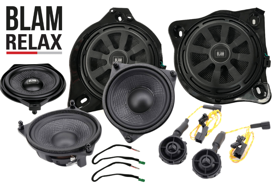 BLAM RELAX MB-Series Mercedes Benz car sound system upgrade fitting kit (RHD) 