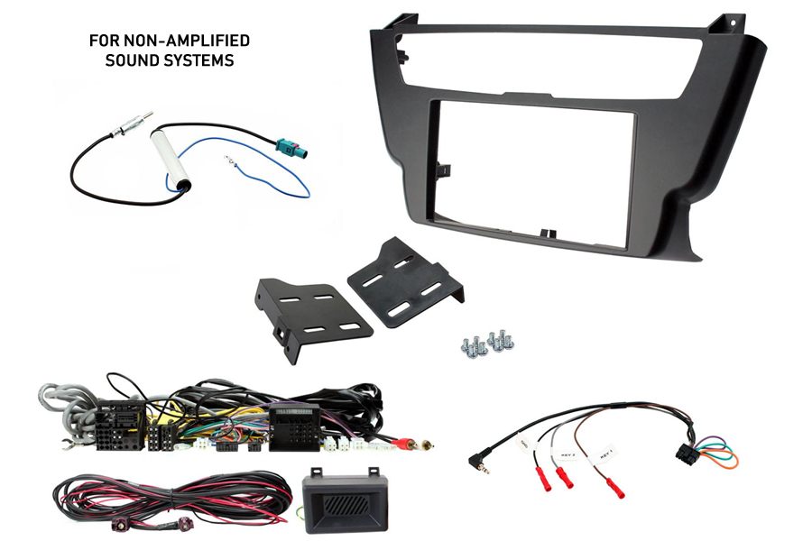 BMW 3/4 Series (2012-2020) Double DIN complete stereo upgrade fitting kit (NON-AMPLIFIED MODELS)