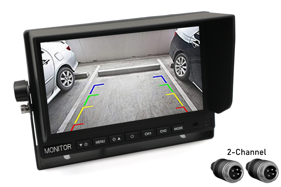 7 inch Rear View Camera Monitor/Screen (4 PIN Connection)