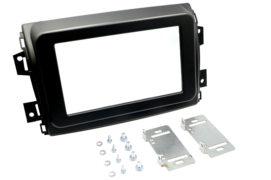 Fiat Ducato (2021 onwards) Double DIN Car Radio Fascia adapter panel (Matt Black)