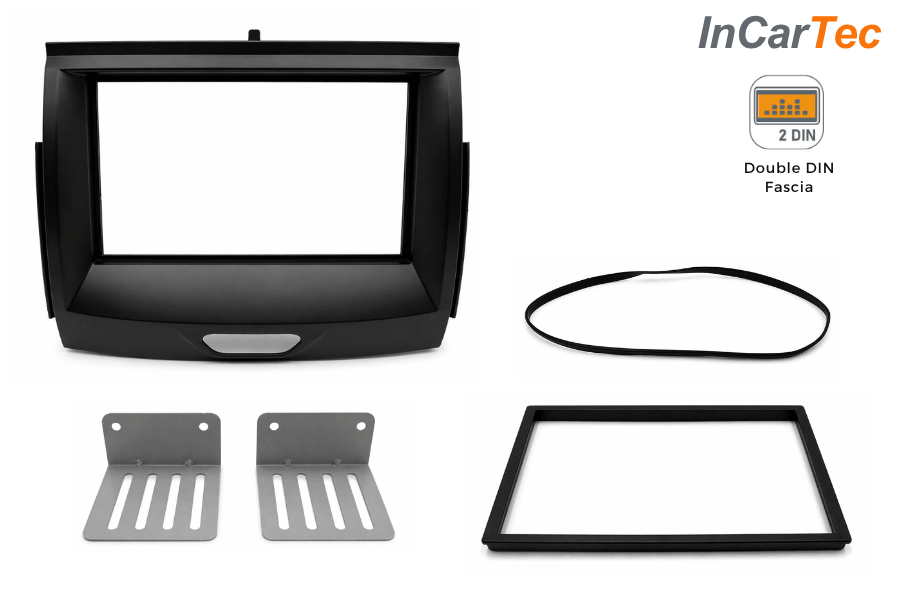 Ford Ranger Limited and Wildtrak (2015-2022) Double DIN Car Radio Fascia (8 Inch SYNC 3)