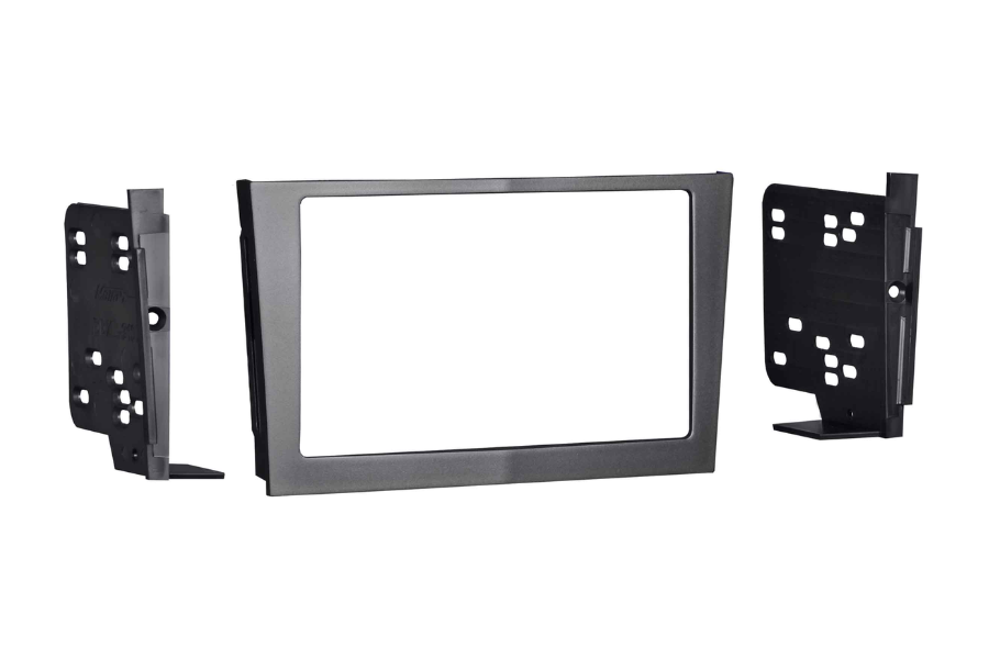 Vauxhall Double DIN car audio fascia radio adapter (Charcoal Metallic) Metra