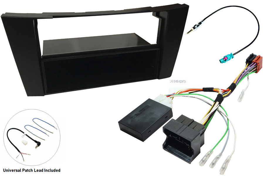 Mercedes E-Class (W211) (2002-2008) complete Single DIN stereo upgrade fitting kit (NTG1)