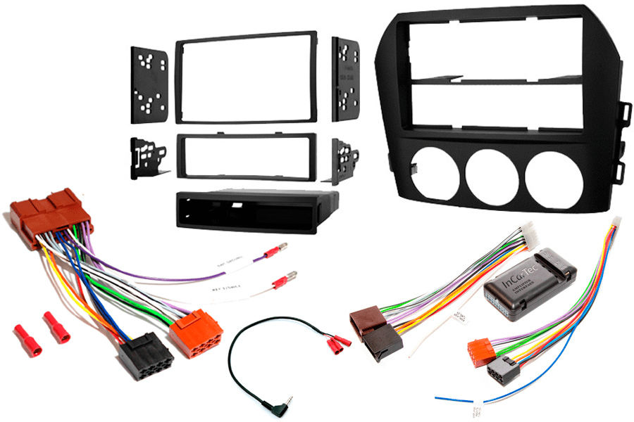 Mazda MX5 (06-09) WITH BOSE Complete Single/Double DIN fitting kit (RESISTIVE PROGRAMMABLE)