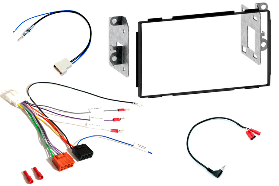 Nissan Qashqai (2007-2013) complete Double DIN stereo upgrade fitting kit (RESISTIVE PROGRAMMABLE)