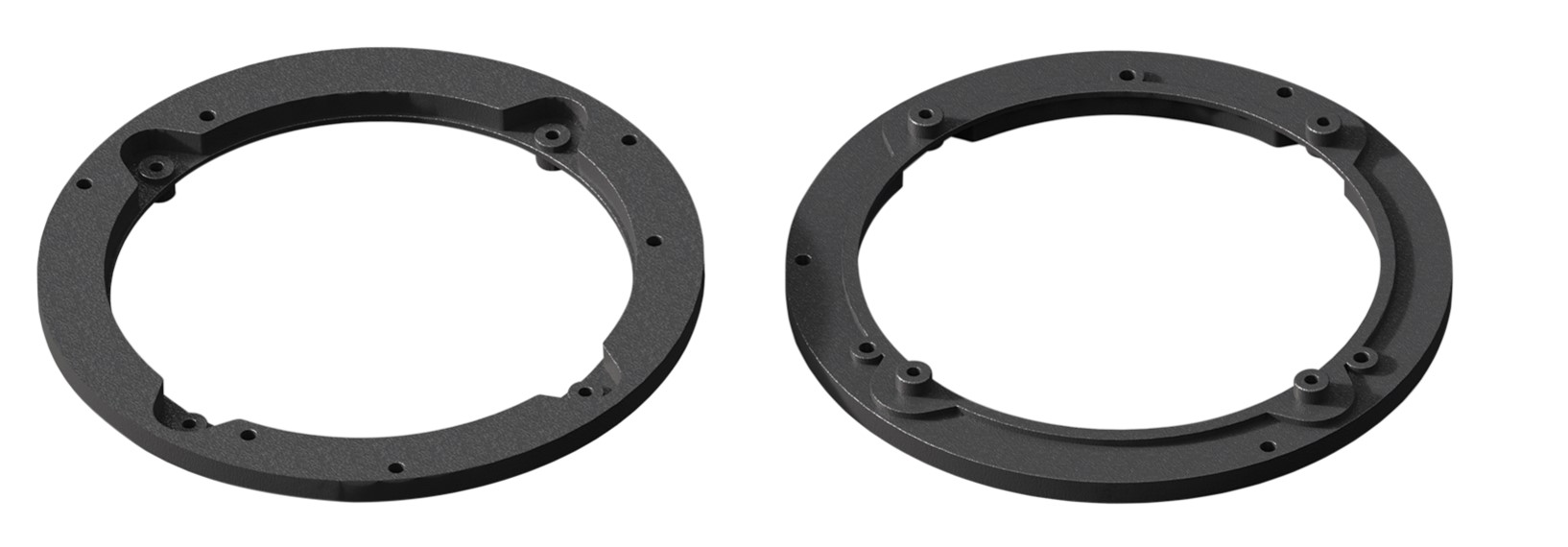 Citroen, Fiat, Mazda, Peugeot, Suzuki 130mm/ 5" front door car speaker adapter panels/ rings