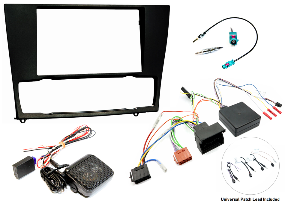 BMW 3 series (E90) Double DIN stereo upgrade fitting kit (WITH SWC/PDC RETENTION)