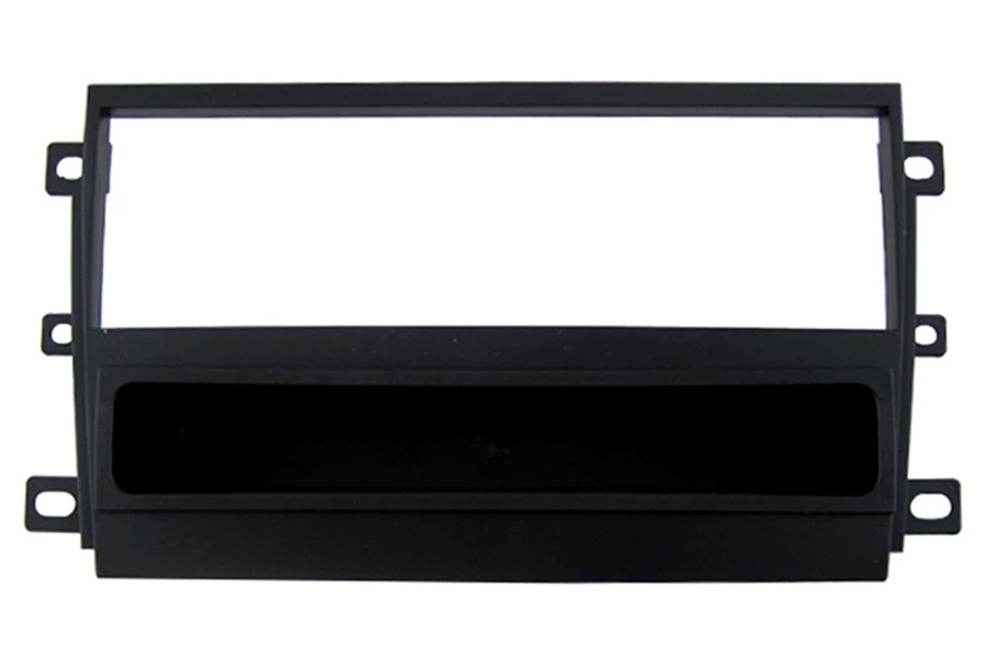 Proton Impian Single DIN car audio fascia adapter panel (MATT BLACK)