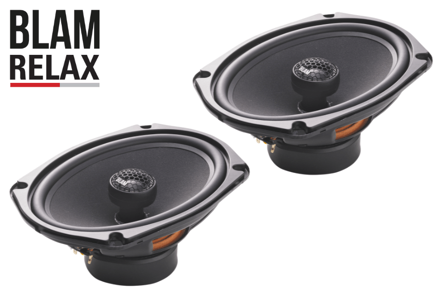 BLAM RELAX 690RC (6" x 9") 150W High-Efficiency 2-Way coaxial car speakers