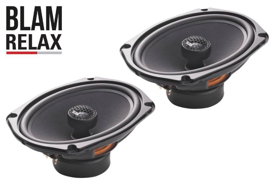 BLAM RELAX 690RC (6 X 9 Inch) High-Efficiency 2-Way coaxial car audio speakers