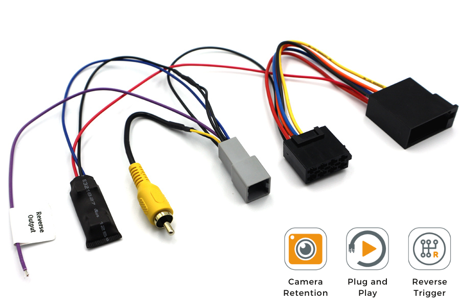 Mitsubishi 8 pin Camera Retention Harness Adapter (Plug and Play)