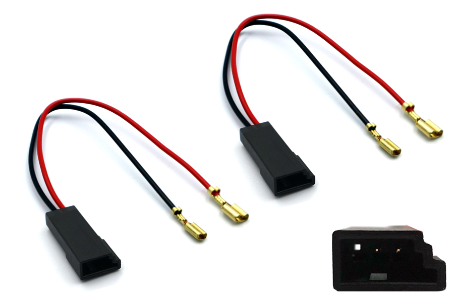 Citroen Berlingo I, C3, Xantia, XM, Xsara car audio speaker adapter cables (Pair)