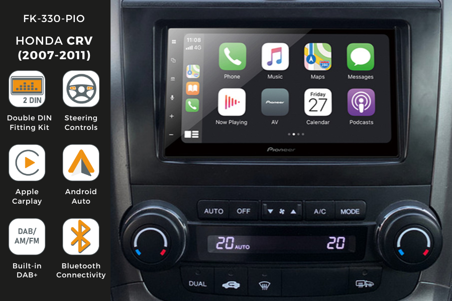 Pioneer DMH-1700NEX 6.8 Touchscreen Apple CarPlay Android Auto Blueto —  BSA Trading Inc