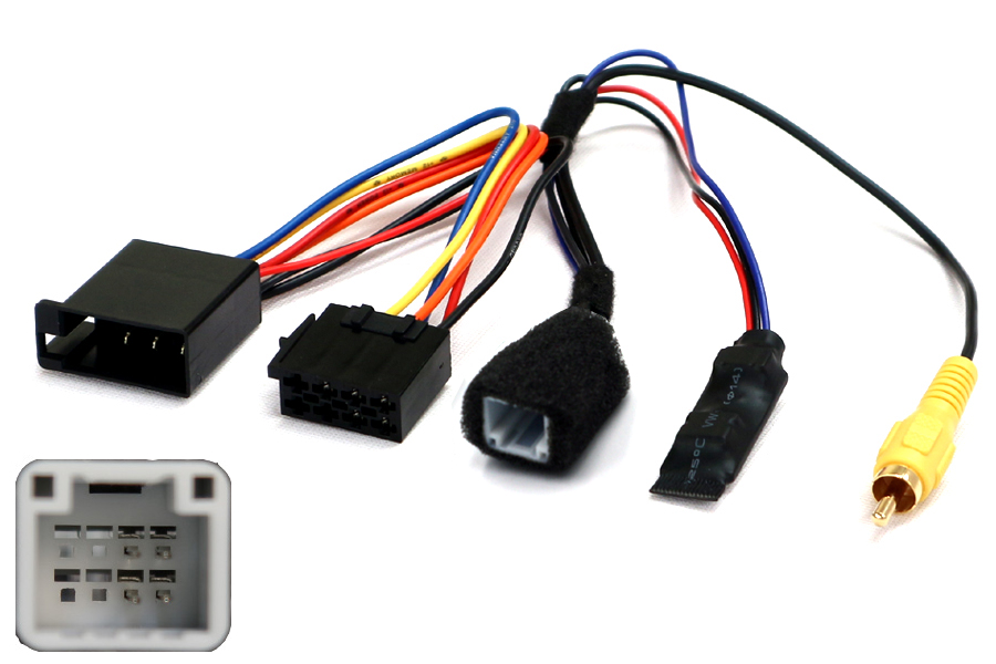 Toyota Aygo, Peugeot 108 and Citroen C1 (14-22) 8 Pin Camera Retention Interface with 6v converter