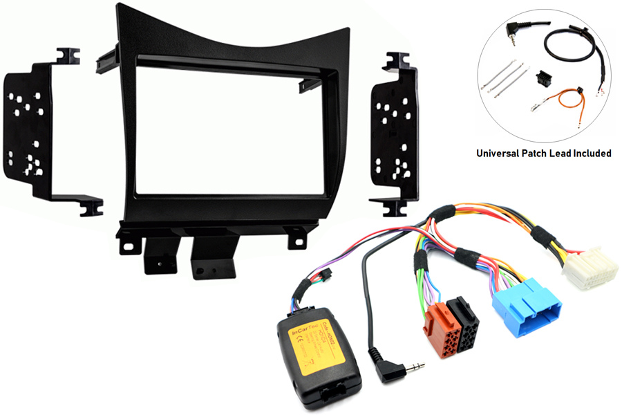 Honda Accord (Euro) Acura TSX (2003-2008) complete Double DIN stereo upgrade fitting kit