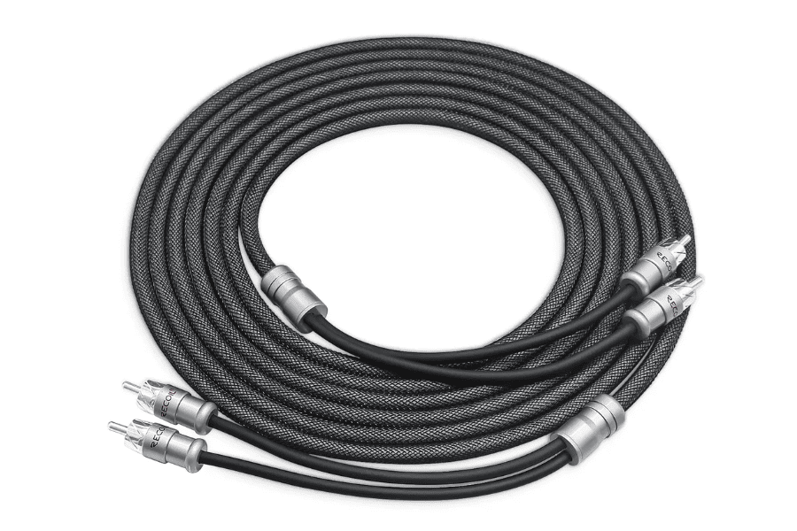 RECOIL XI217 Echo Max Series Premium 5.2m (17ft) 2-Channel OFC RCA Audio Interconnect Cable