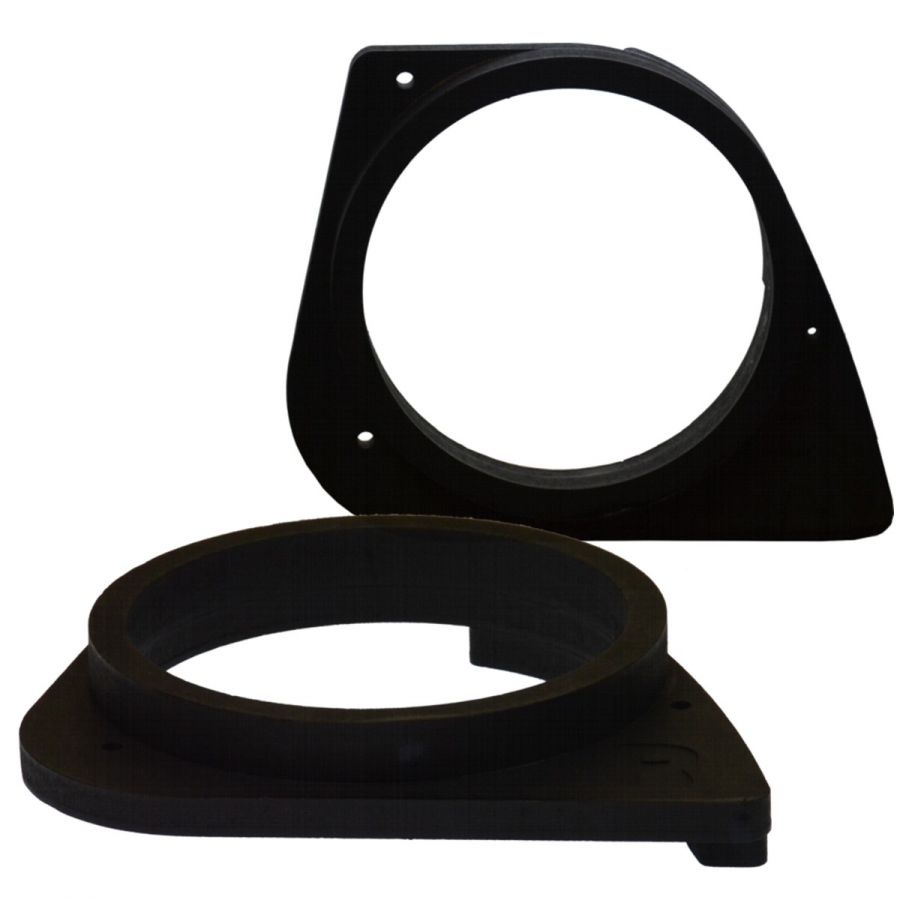 BMW 3 Series (E46) Sedan and Touring (1999-2006) 165mm (6.5 inch) speaker panel adapter rings (MDF)