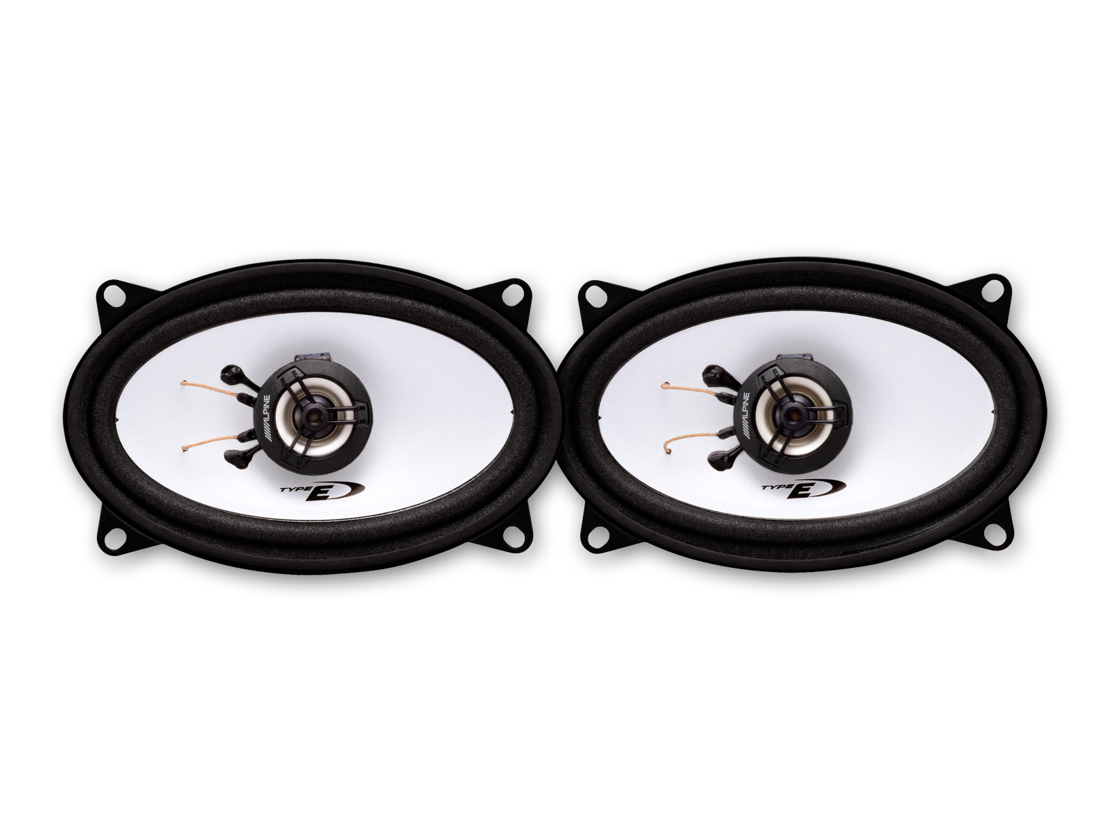 Alpine SXE 4625S 4"x6" (96x150mm) Coaxial 150 Watts 2-Way Speakers