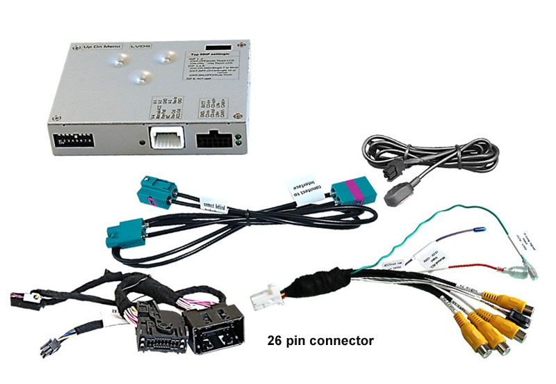 Mercedes Actros 5 2018 On & Arocs 2020 On Camera Video Interface (26pin radio connector)