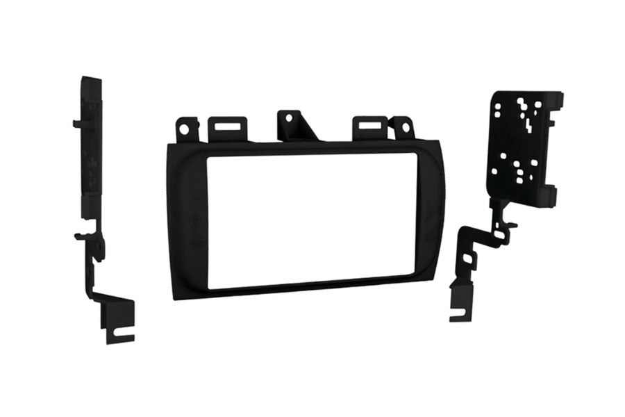 Cadillac STS / Seville / Deville Double DIN Car Stereo Fascia Adapter (Matt Black) Metra