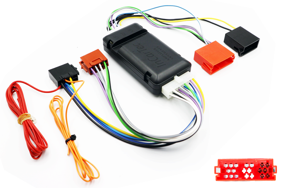 Audi models with RNS-D or TT (97-November01) ISO radio adapter harness, BOSE audio