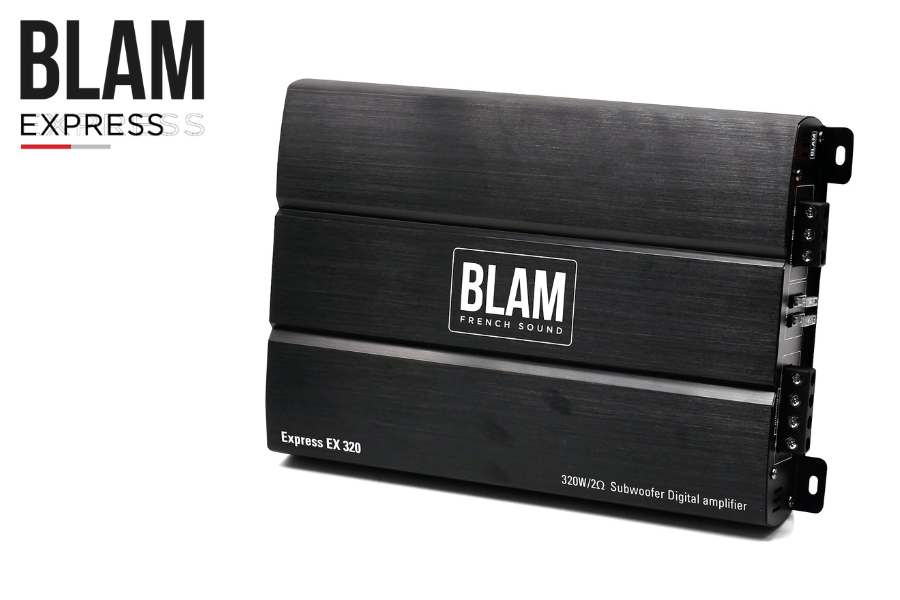 BLAM EXPRESS EX320 1-Channel (Monoblock) Class D amplifier 320 watts RMS (SPECIAL ORDER PRODUCT)