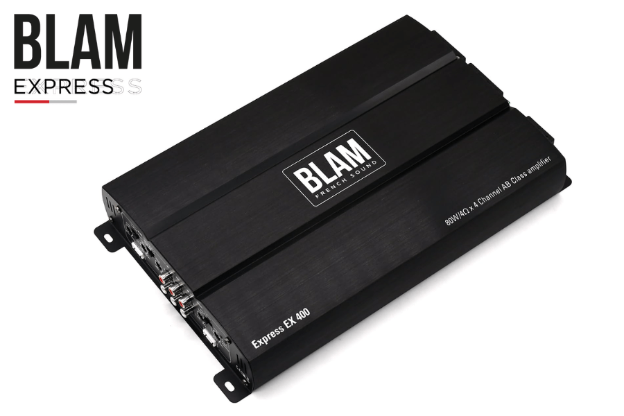 BLAM EXPRESS EX400 4-Channel Class AB amplifier 400 watts RMS (SPECIAL ORDER PRODUCT)