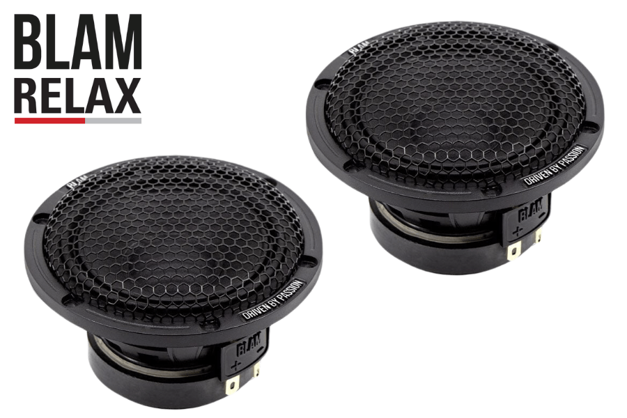 BLAM RELAX R80 80mm (3 Inch) mid-range car audio speakers (PAIR) (SPECIAL ORDER PRODUCT)
