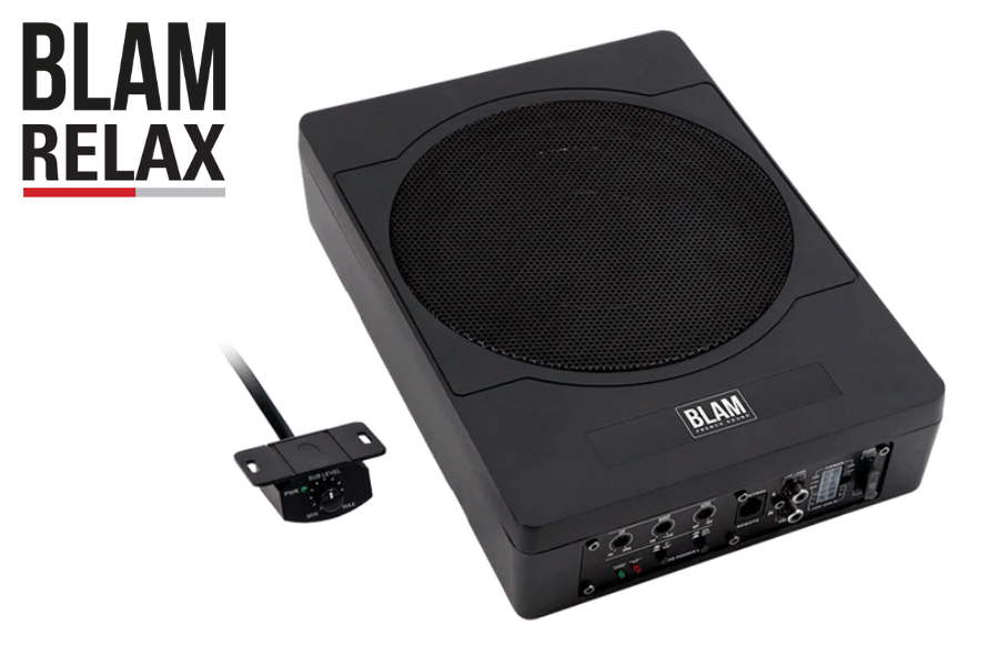 BLAM RELAX MSA 20 extra-slim powered active under-seat subwoofer (SPECIAL ORDER PRODUCT)