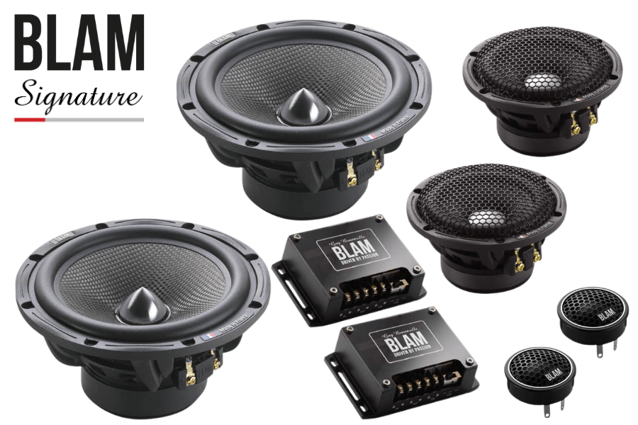 BLAM SIGNATURE S 165.300 165mm (6.5 inch) 250W 3-Way (2+1) component speaker system (SPECIAL ORDER)