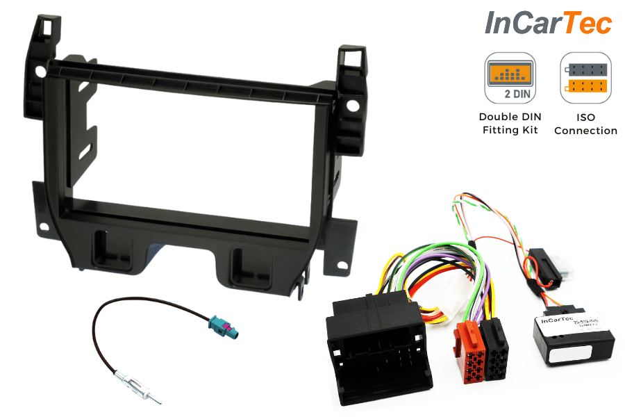 Citroen C3 (2010-2016) DS3 (2010-2019) Double DIN stereo upgrade fitting kit (WITHOUT SWC)