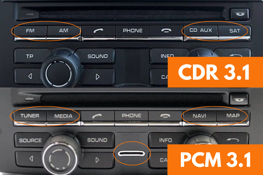 Do I have a CDR31 or PCM3.1 System?