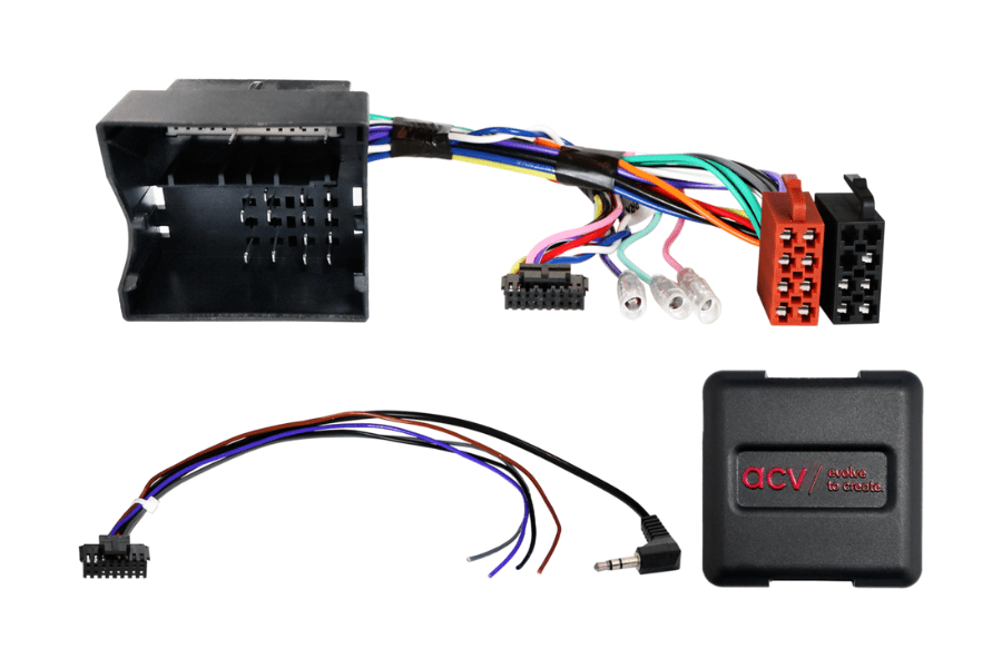 Mercedes Sprinter (2018-2023) steering wheel control audio interface (1-DIN STANDARD RADIO)