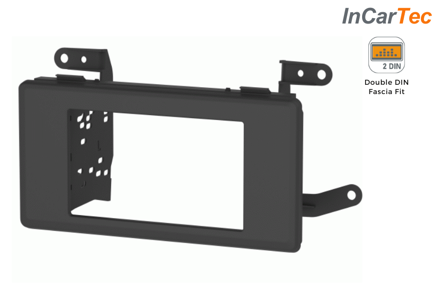 Subaru BRZ / Toyota GR86 (2022-2024) Double DIN car radio fascia adapter (MATT BLACK)