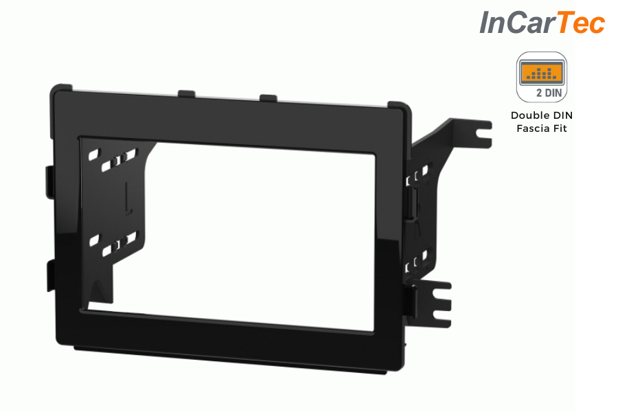 Mitsubishi ASX/ Outlander Sport (2020-2023) Double DIN car radio fascia adapter (MATT BLACK)