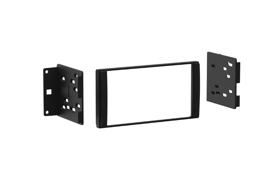 Nissan Leaf (2011-2017) Without Navigation Double DIN car fascia (MATT BLACK) Metra