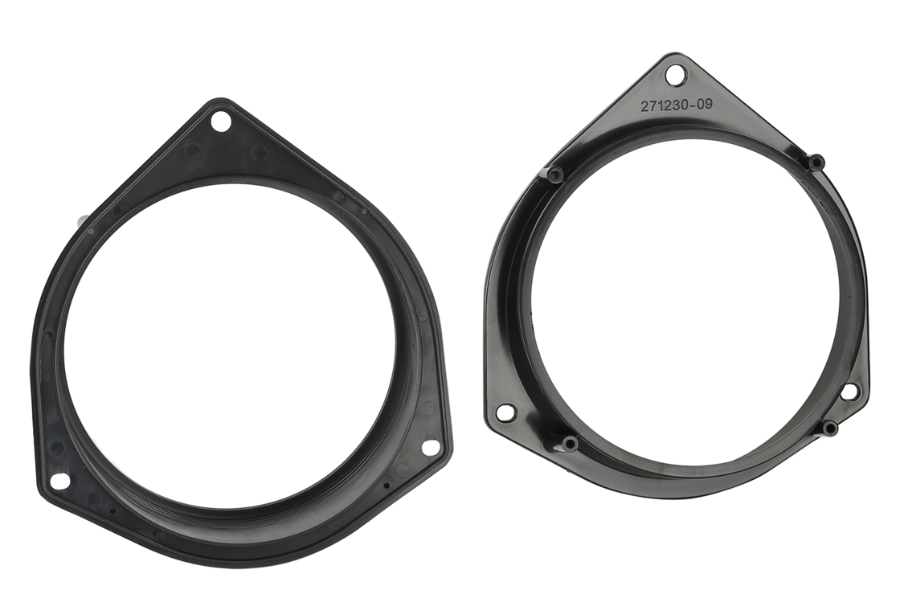 Fiat Doblo, Fiorino, Qubo 130mm/ 5" front door car speaker adapter panels