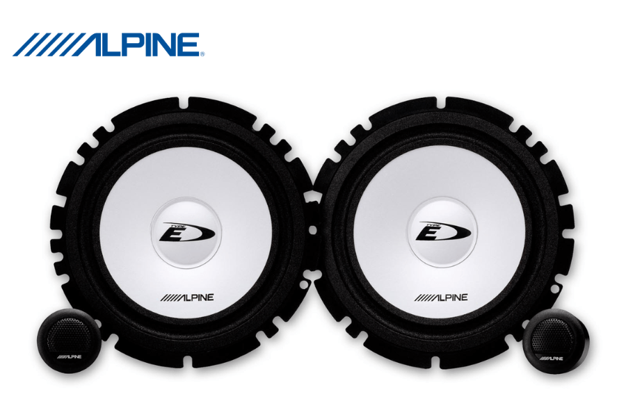 Alpine SXE-1750S 6.5" (16.5 cm) 280 Watt Component 2-Way car speakers
