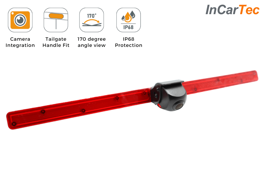 Iveco Daily (2023 Onwards) reverse view high level brake light camera (NTSC)