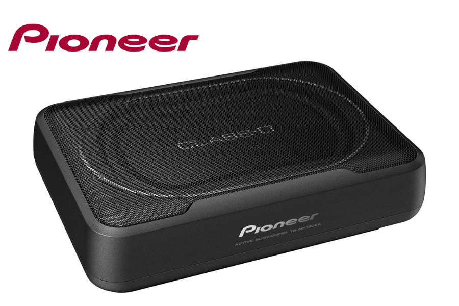 Pioneer TS-WX130EA space saving active underseat car subwoofer with Class-D amplifier