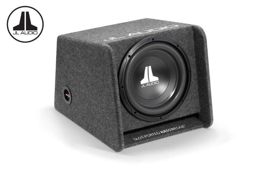 JL Audio CP112-W0v3 12" BassWedge™ slot-ported enclosed car subwoofer 300w