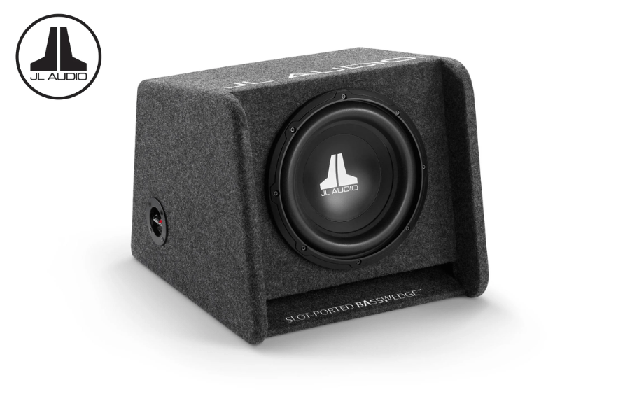JL Audio CP110-W0v3 10" BassWedge™ slot-ported enclosed car subwoofer 300w