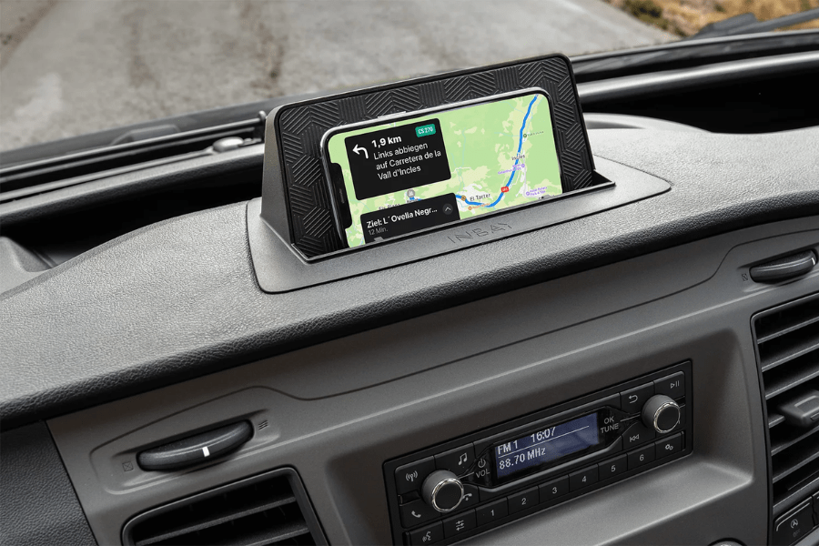 INBAY® Ford Transit FD (2019-2023) integrated Wireless smartphone charging tray