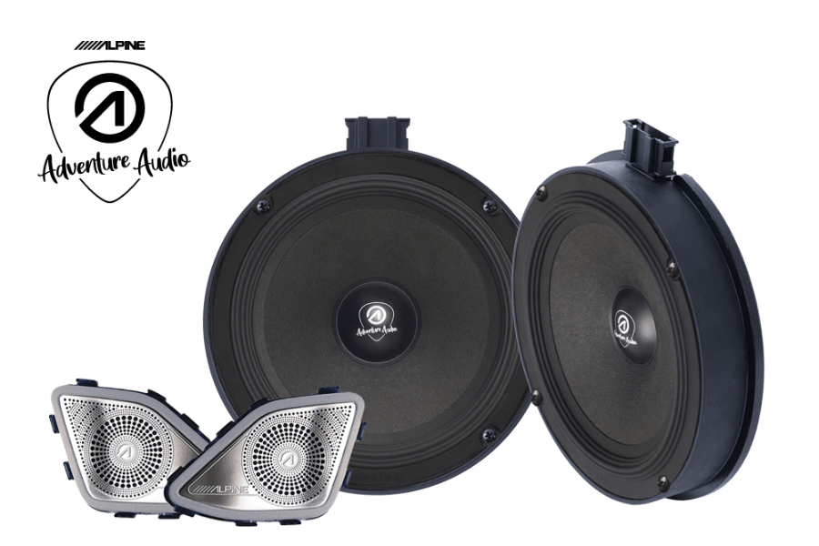 Alpine SPC-106T61 Front Car Speaker and Tweeter System for VW Transporter T6.1