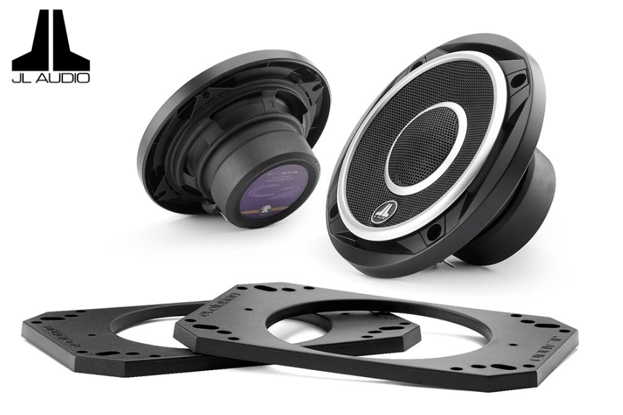 JL Audio C2-400x 4 Inch (100mm) Coaxial Car Speakers | 2-Way | 35 Watt RMS