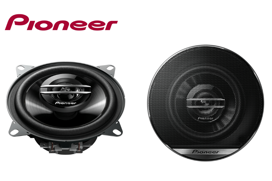 Pioneer TS-G1020F 4 Inch (100mm) Coaxial Car Speakers | 2-Way | 210 Watts