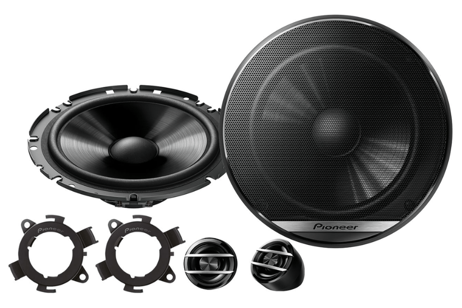Pioneer TS-G170C 6.5" (17cm) Component Car Speaker System with Separate Tweeters | 300 Watts
