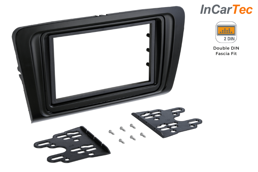 Skoda Octavia 5E (2013-2019) double DIN car stereo fascia adapter panel