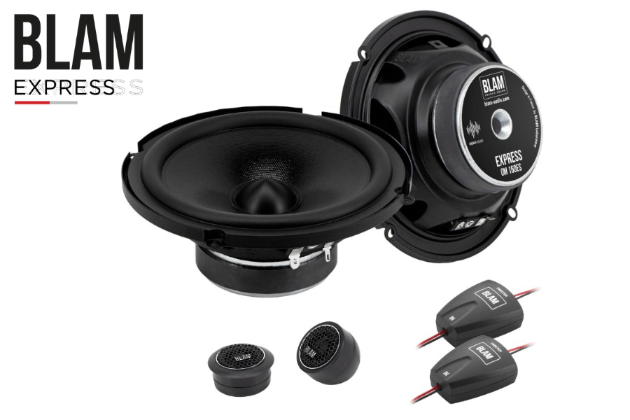 Blam Express OM160 ES13 6.5" (165mm) Component Car audio Speakers