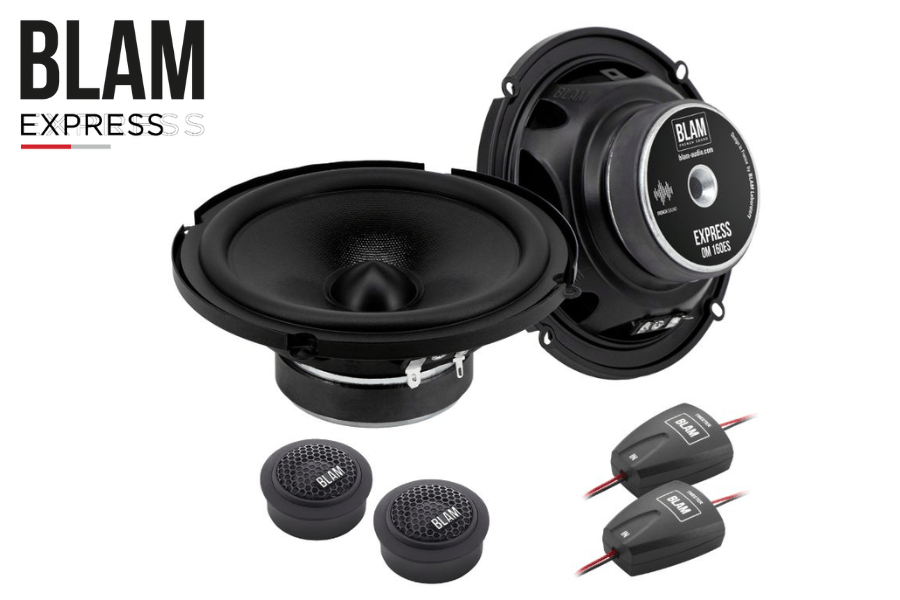 Blam Express OM160 ES20 6.5" (165mm) Component Car audio Speakers